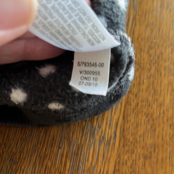 Old Navy polar fleece pullover quarter zip gray polkadot size large - Picture 13 of 13